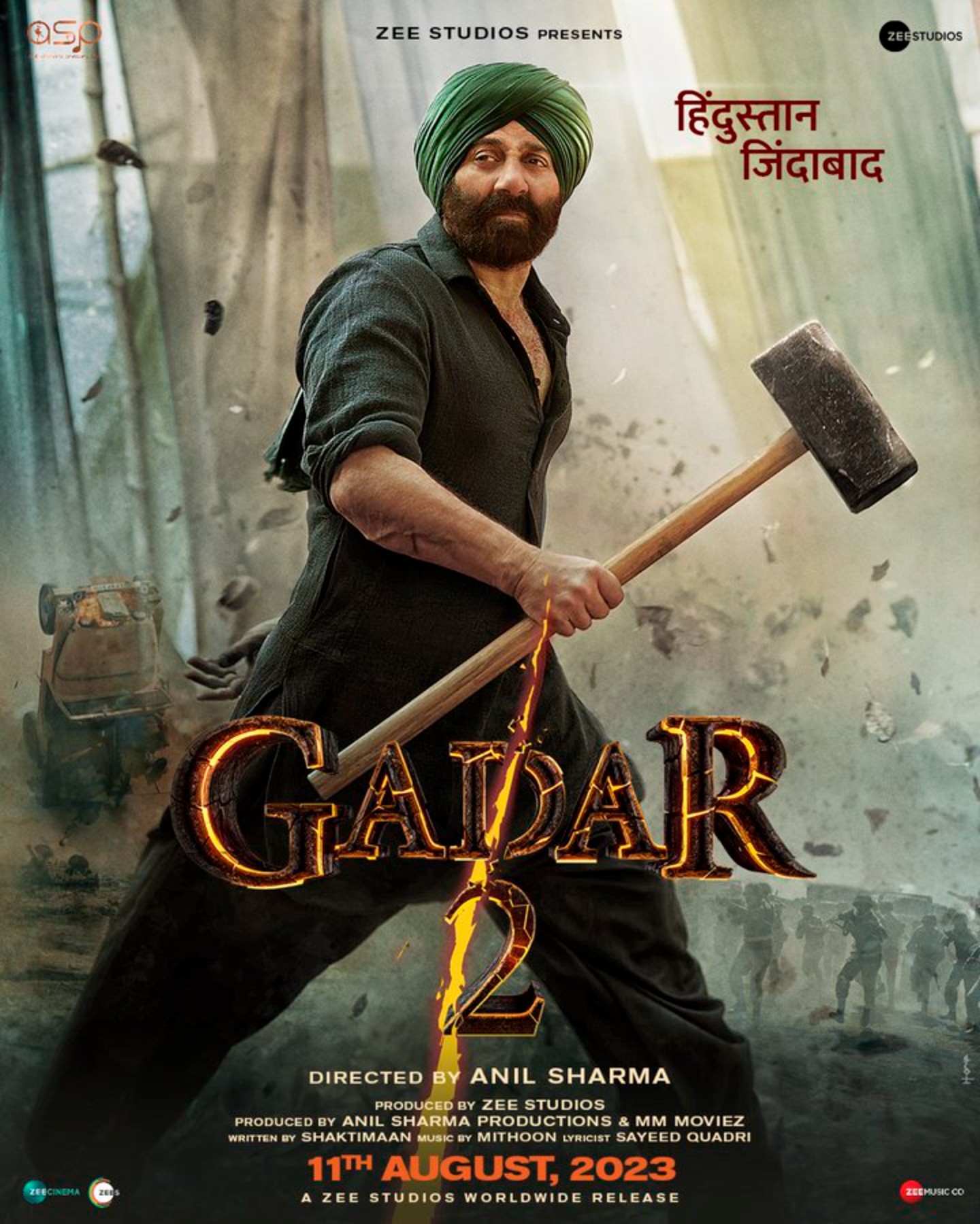 Gadar 2 movie Poster Release